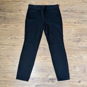 Talbots Women's Lexington Textured Ponte Knit Pants Sz 4 Black Casual